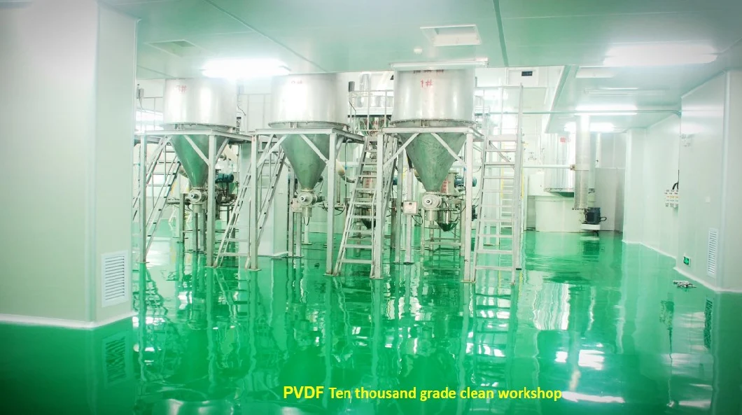 High Temperature Resistant PVDF Plastic Manufacturer for Injection Molding Use