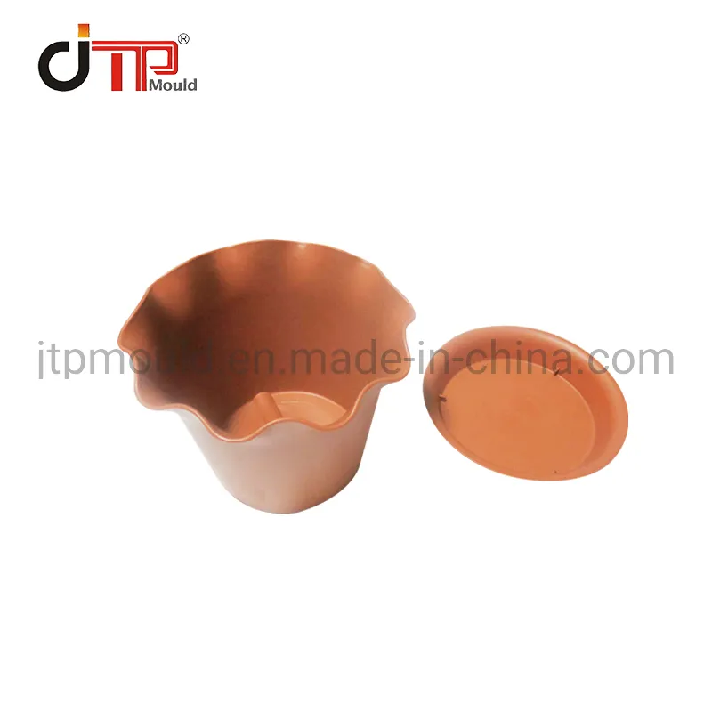 Venda imperdível Design de moda de alto brilho China Fornecedor profissional de molde redondo de plástico para vasos de flores